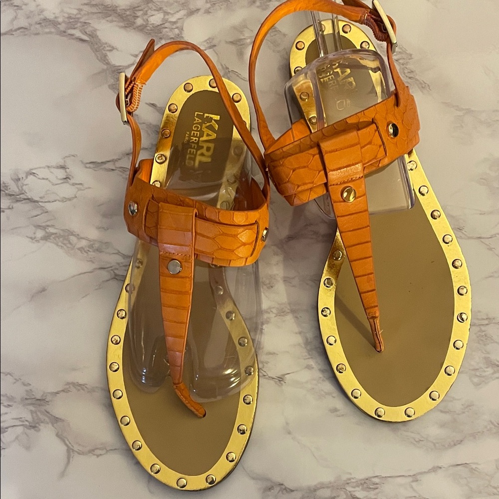 Karl Largerfeld Buci Studded Sandals